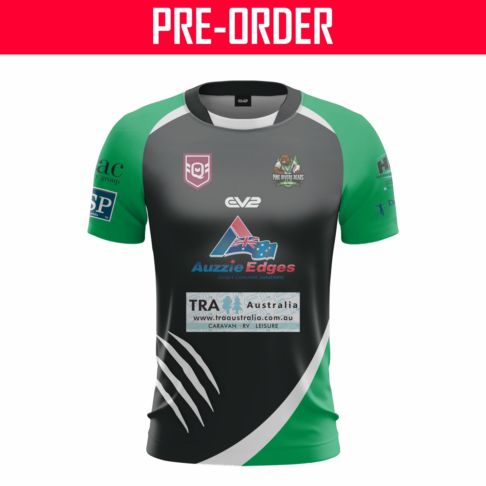 Pine Rivers Bears RLFC - Training Shirt A