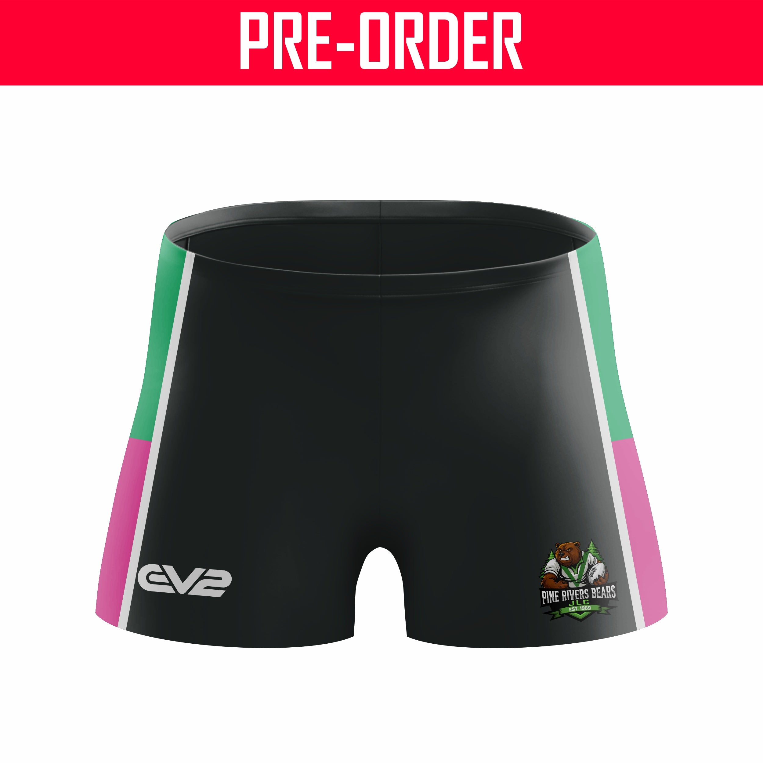 Pine Rivers Bears RLFC - Lycra Short (Bummers)