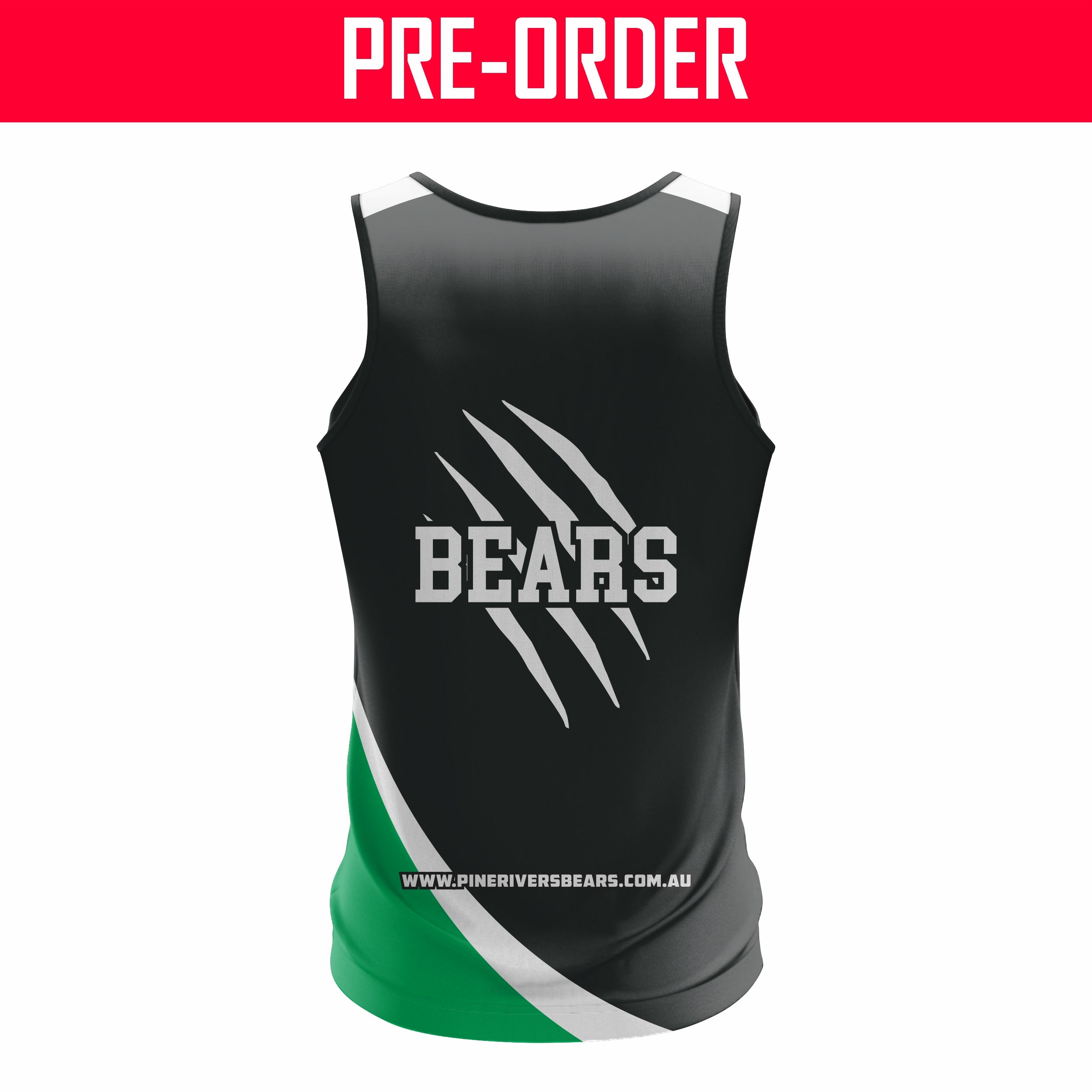 Pine Rivers Bears RLFC - Training Singlet A