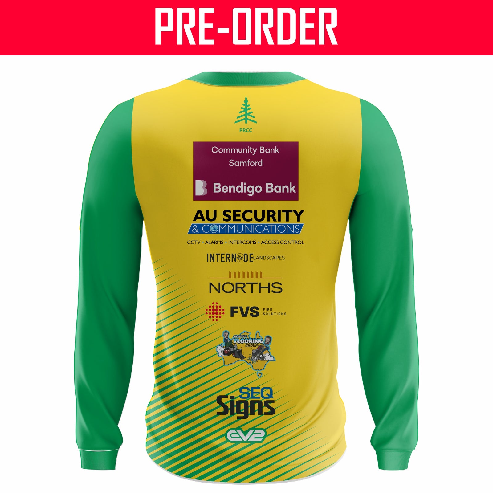 Pine Rivers Cricket Club - Training Shirt L/S