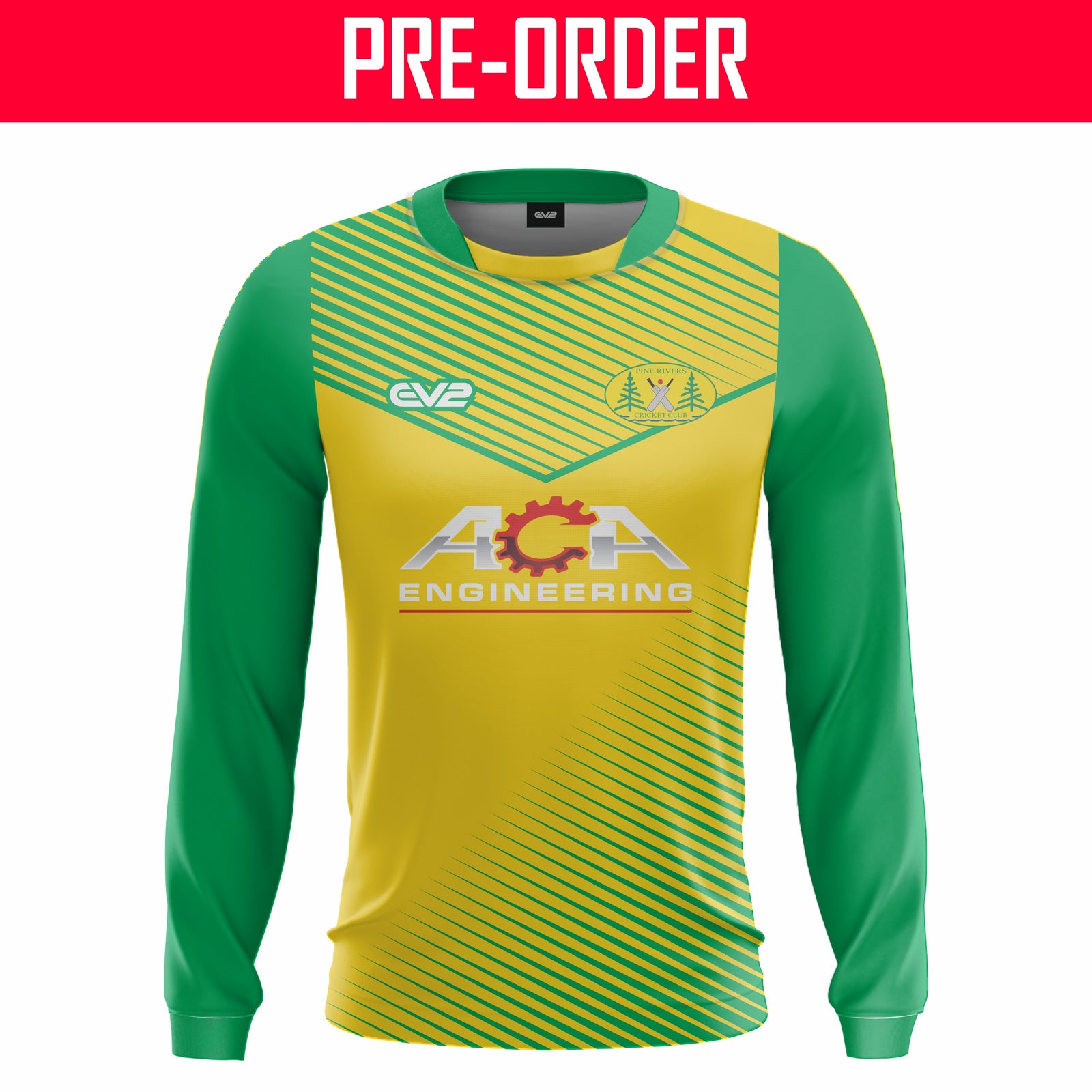 Pine Rivers Cricket Club - Training Shirt L/S