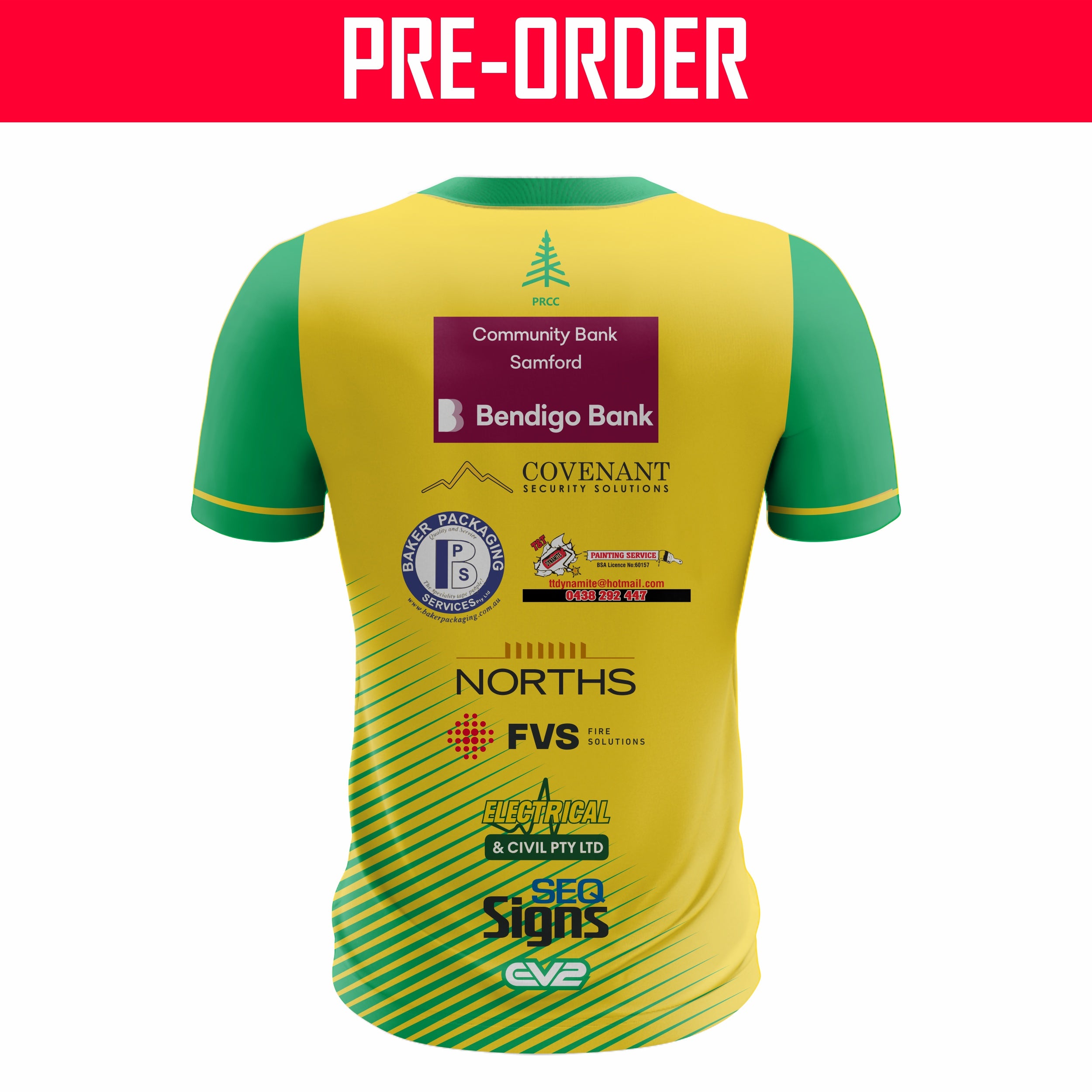 Pine Rivers Cricket Club - Training Shirt