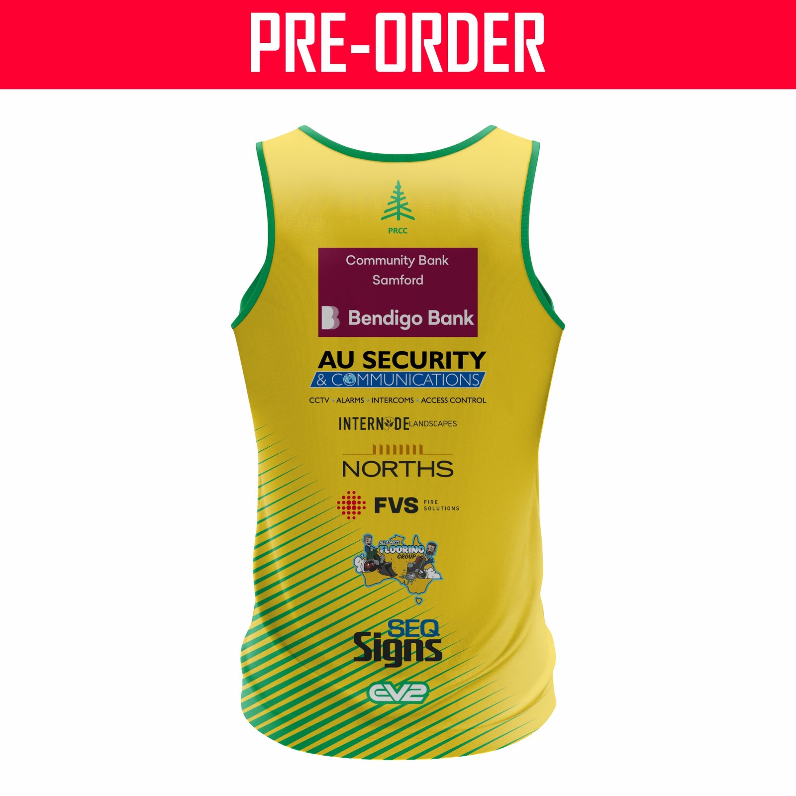 Pine Rivers Cricket Club - Training Singlet