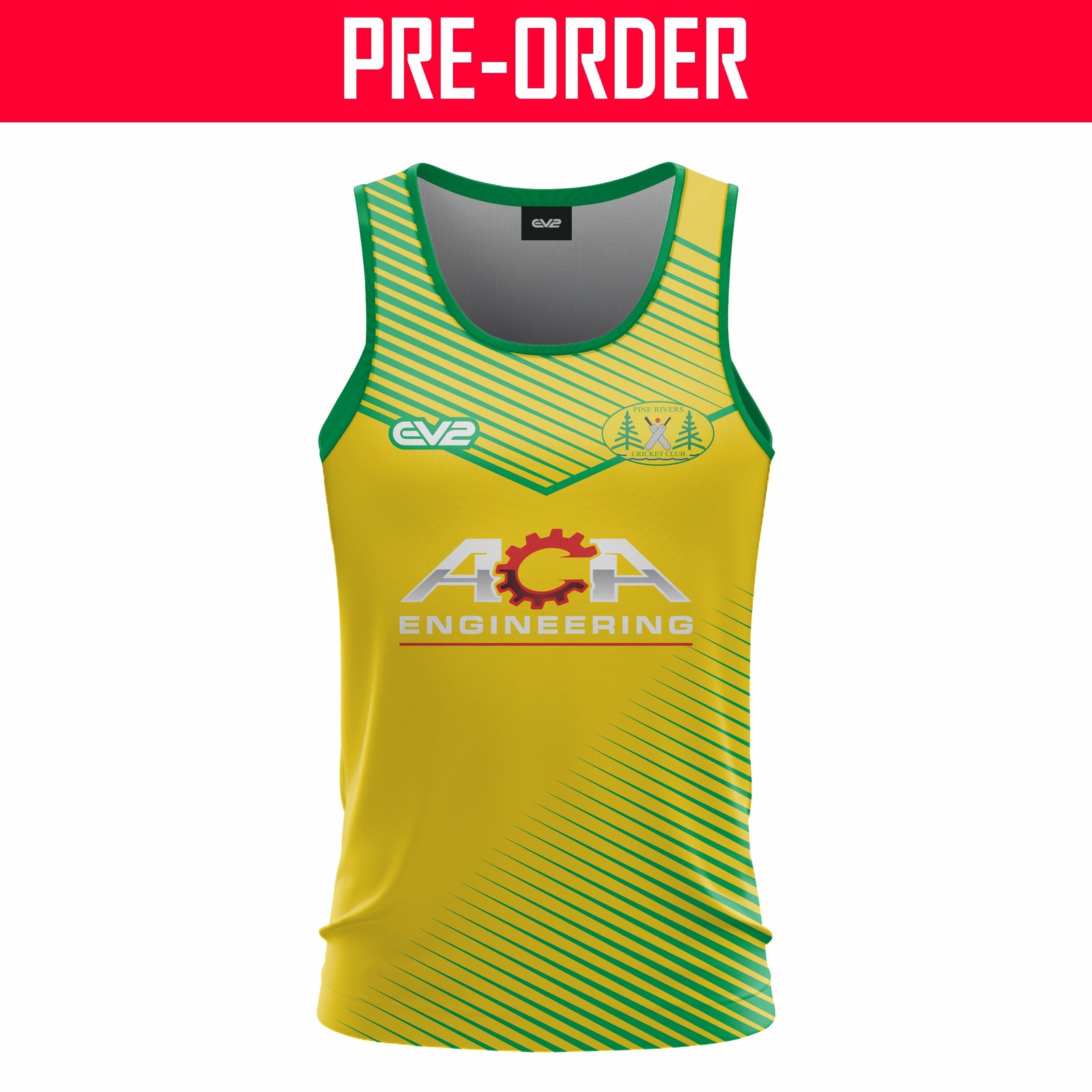 Pine Rivers Cricket Club - Training Singlet