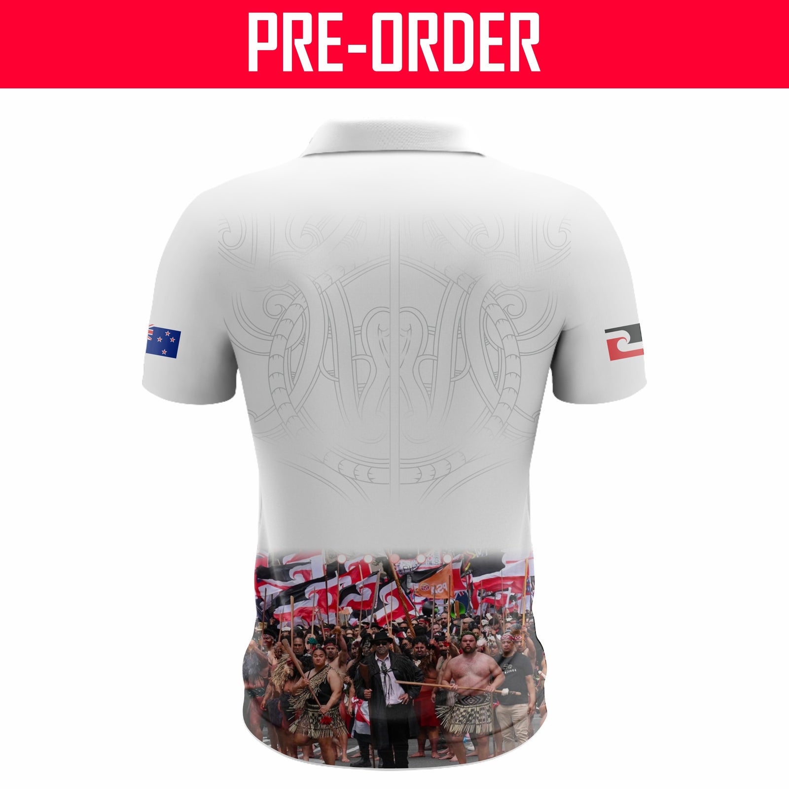 Poly Golf - Club Polo - White