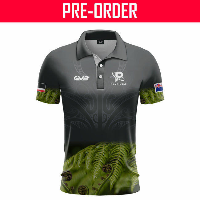 Poly Golf - Club Polo - Black