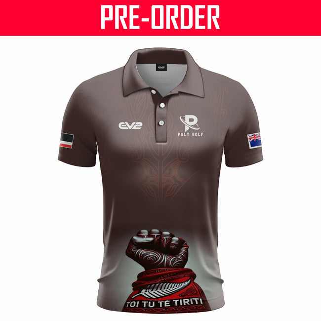 Poly Golf - Club Polo - Brown