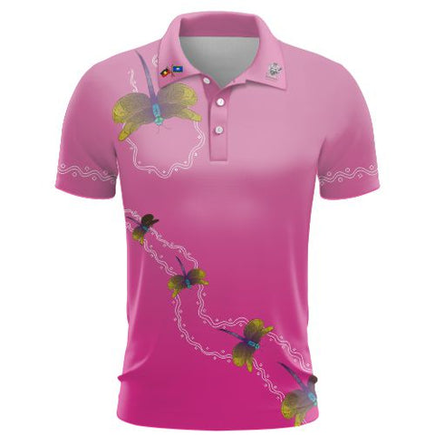 QED DRAGONFLY  POLO  - Club Polo - Purple