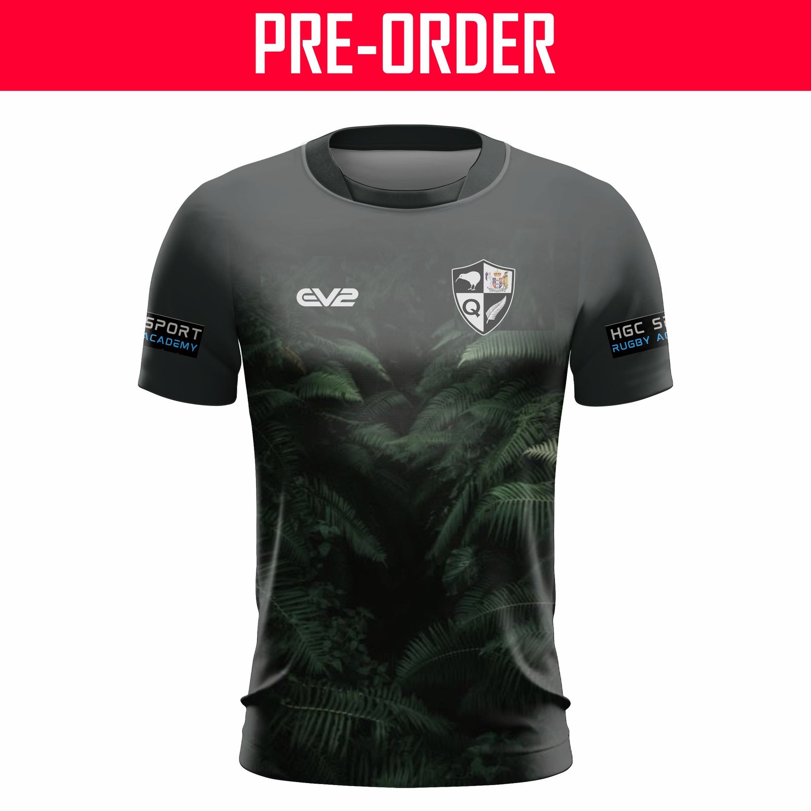 QLD Kiwi Rugby Union - Training Shirt