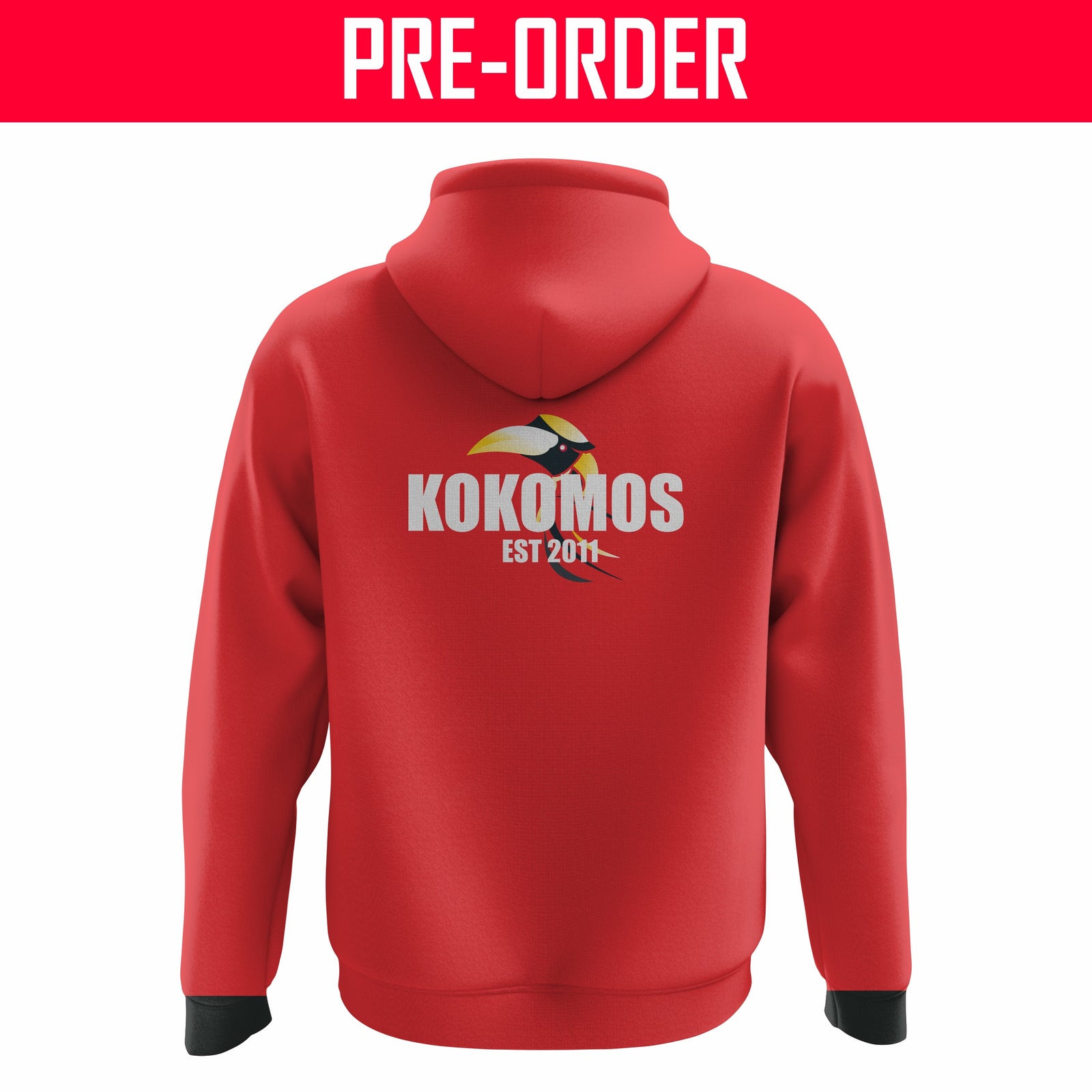 QLD PNG Kokomos Rugby League - Traditional Hoodie