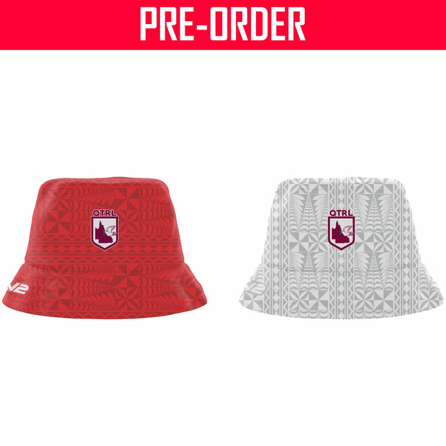 QLD Tonga Rugby League - Reversible Bucket Hat