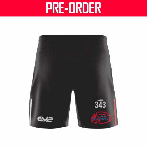 QLD FIRE RUGBY LEAGUE - 9/11 - Champion Training Short