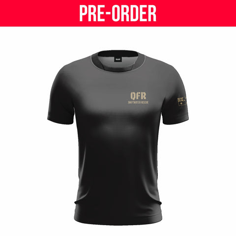 QLD FIRE - SWIFTWATER RESCUE - GREY COTTON TEE