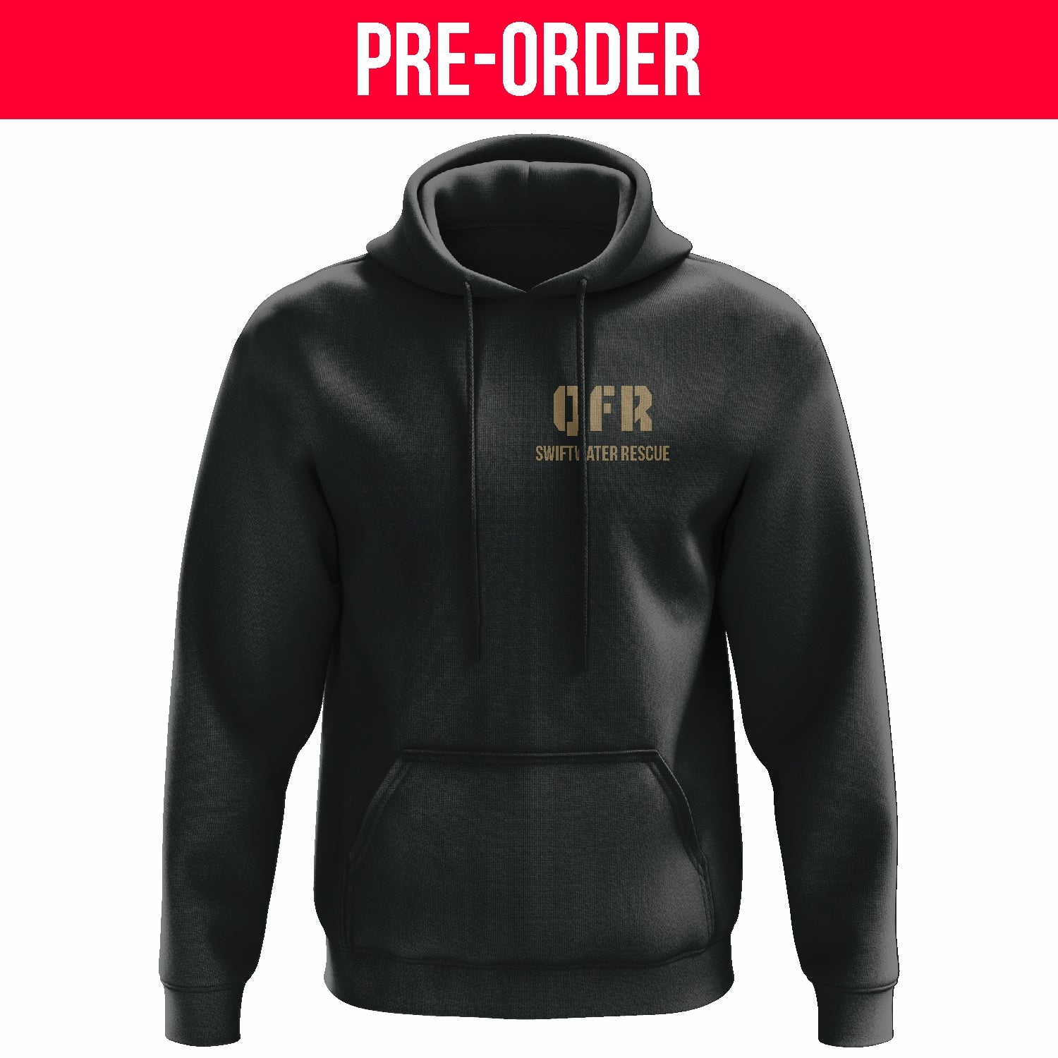 QLD FIRE - SWIFTWATER RESCUE - Traditional Hoodie