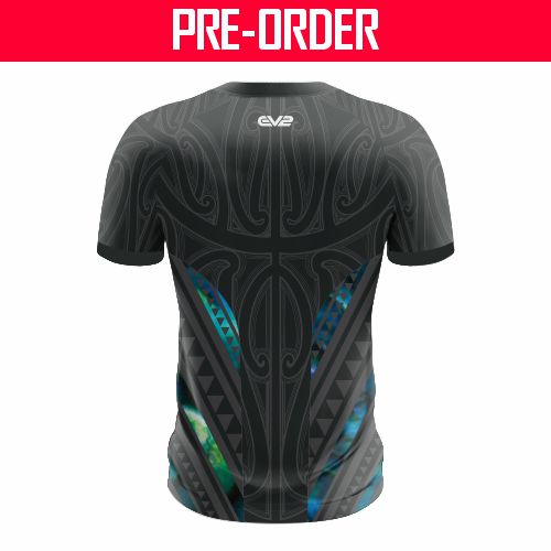 QLD Kiwi Rugby Union - Training Shirt Paua