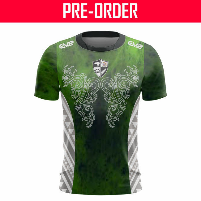 QLD Kiwi Rugby Union - Training Shirt (Green)