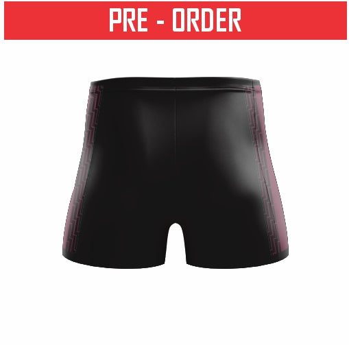 QLD MAORI RUGBY LEAGUE - LYCRA SHORTS