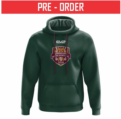 QLD MAORI RUGBY LEAGUE - CLUB SPORTS HOODIE