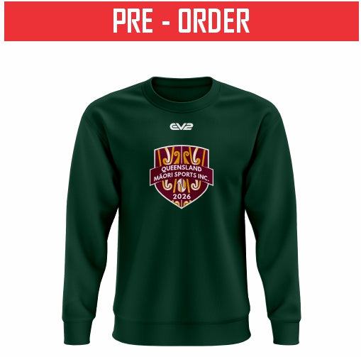 QLD MAORI RUGBY LEAGUE  - Crew Neck