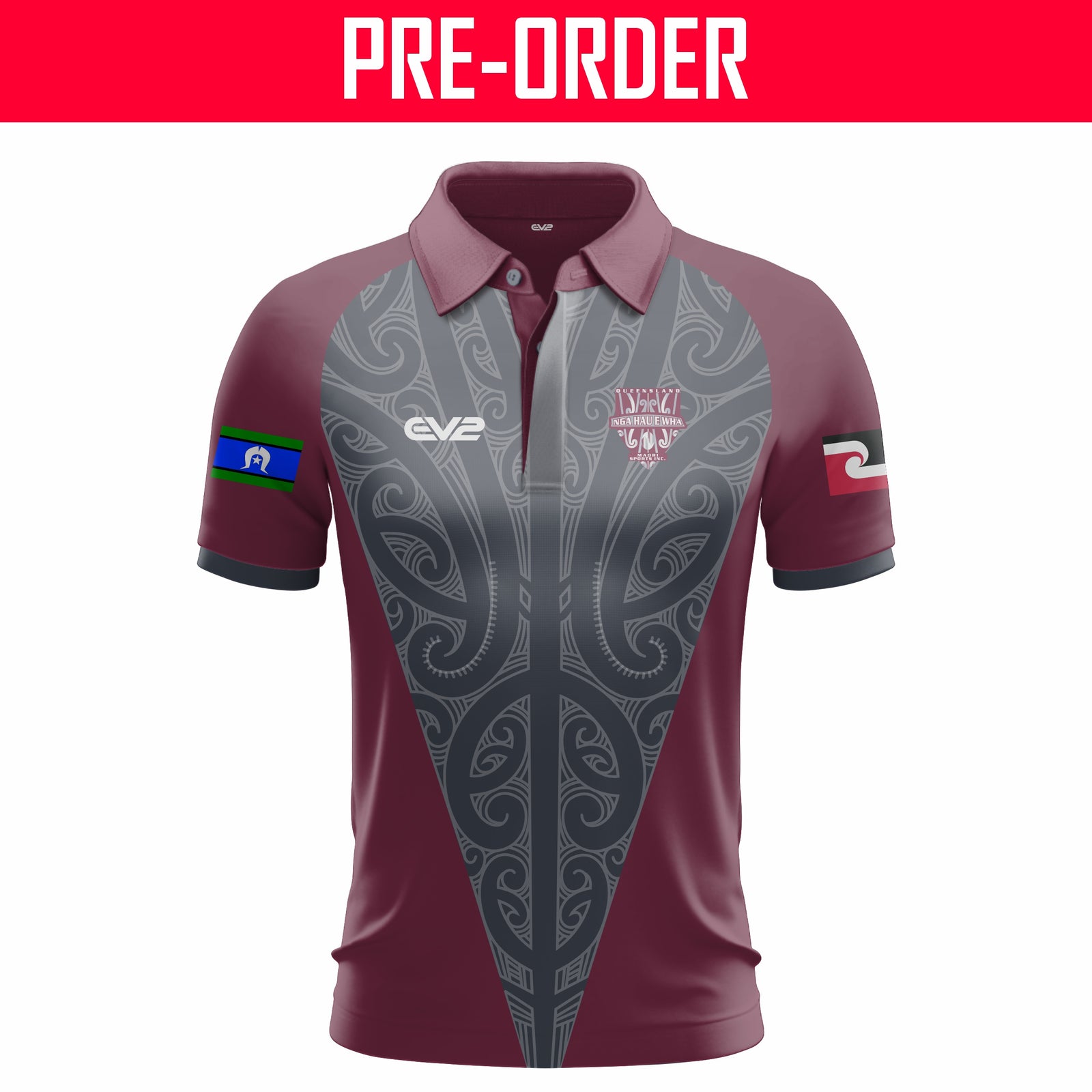 QLD MAORIS RUGBY LEAGUE - Club Polo