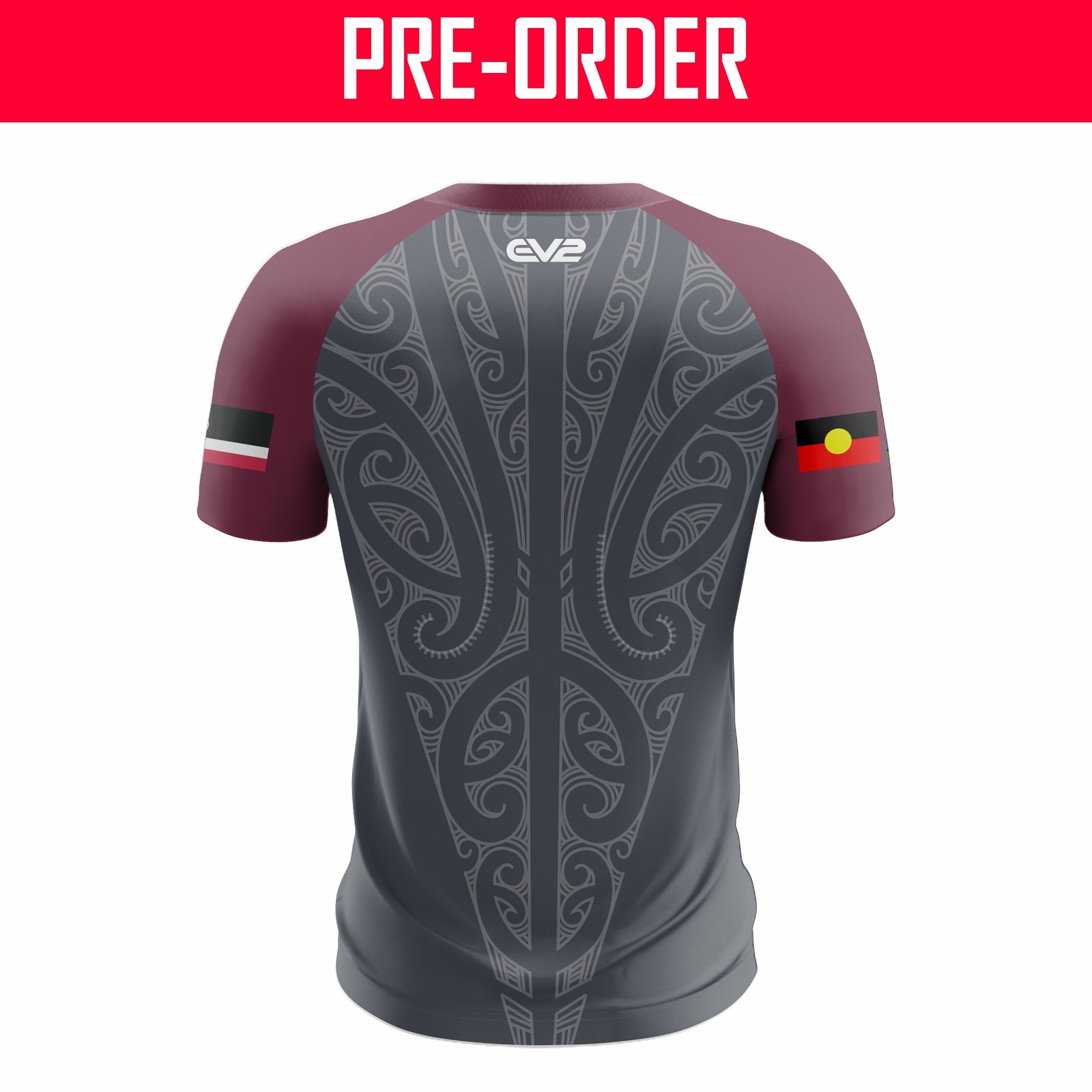 QLD MAORIS RUGBY LEAGUE- Training Shirt - SET A