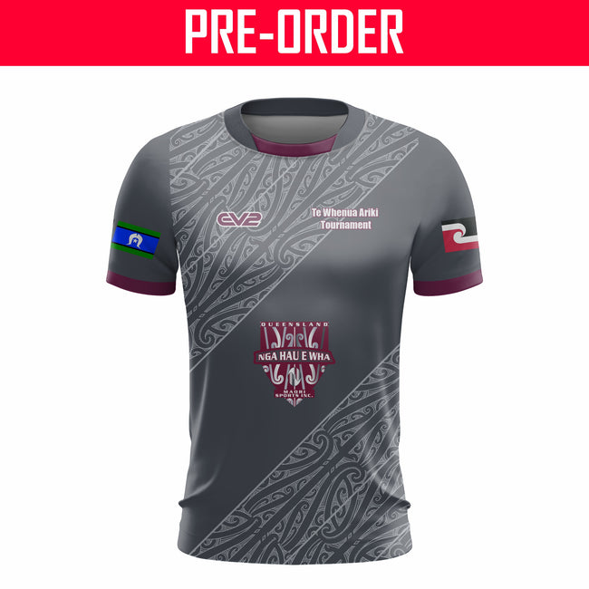 QLD MAORIS RUGBY LEAGUE- Training Shirt - SET C