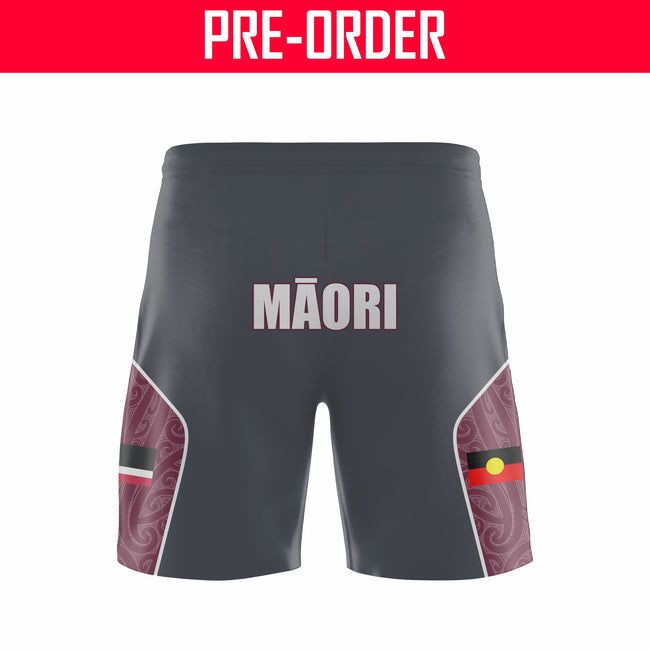 QLD MAORIS RUGBY LEAGUE - Champion Training Short - SET B