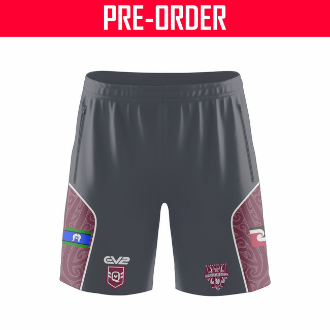 QLD MAORIS RUGBY LEAGUE - Champion Training Short - SET B