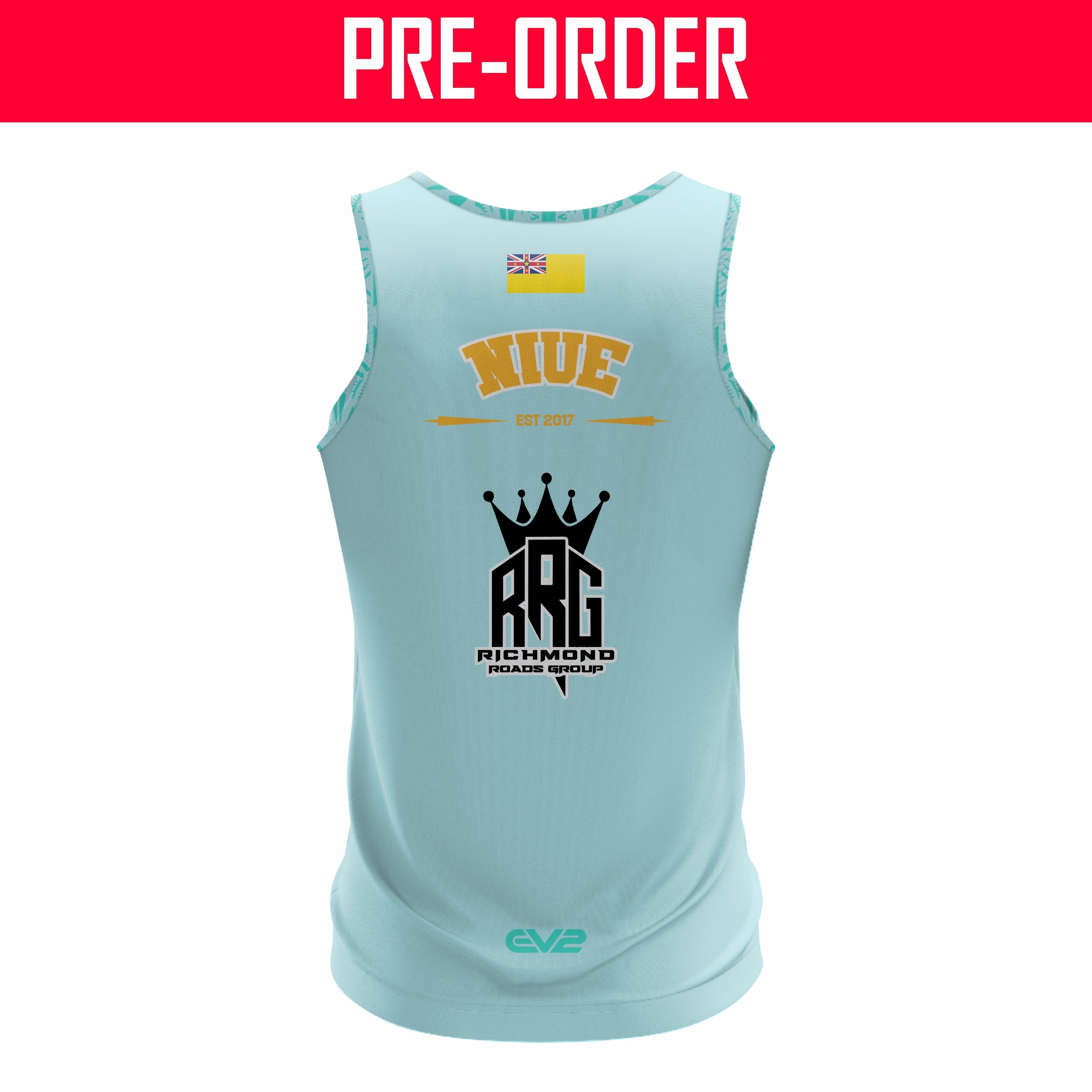 QLD Niue Rugby League - Training Singlet