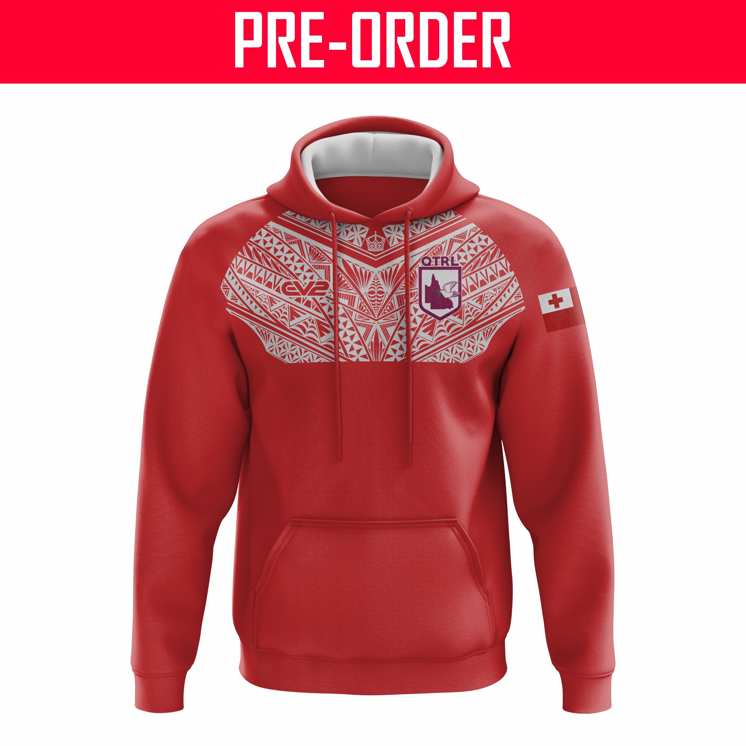 QLD Tonga Rugby League - Club Hoodie