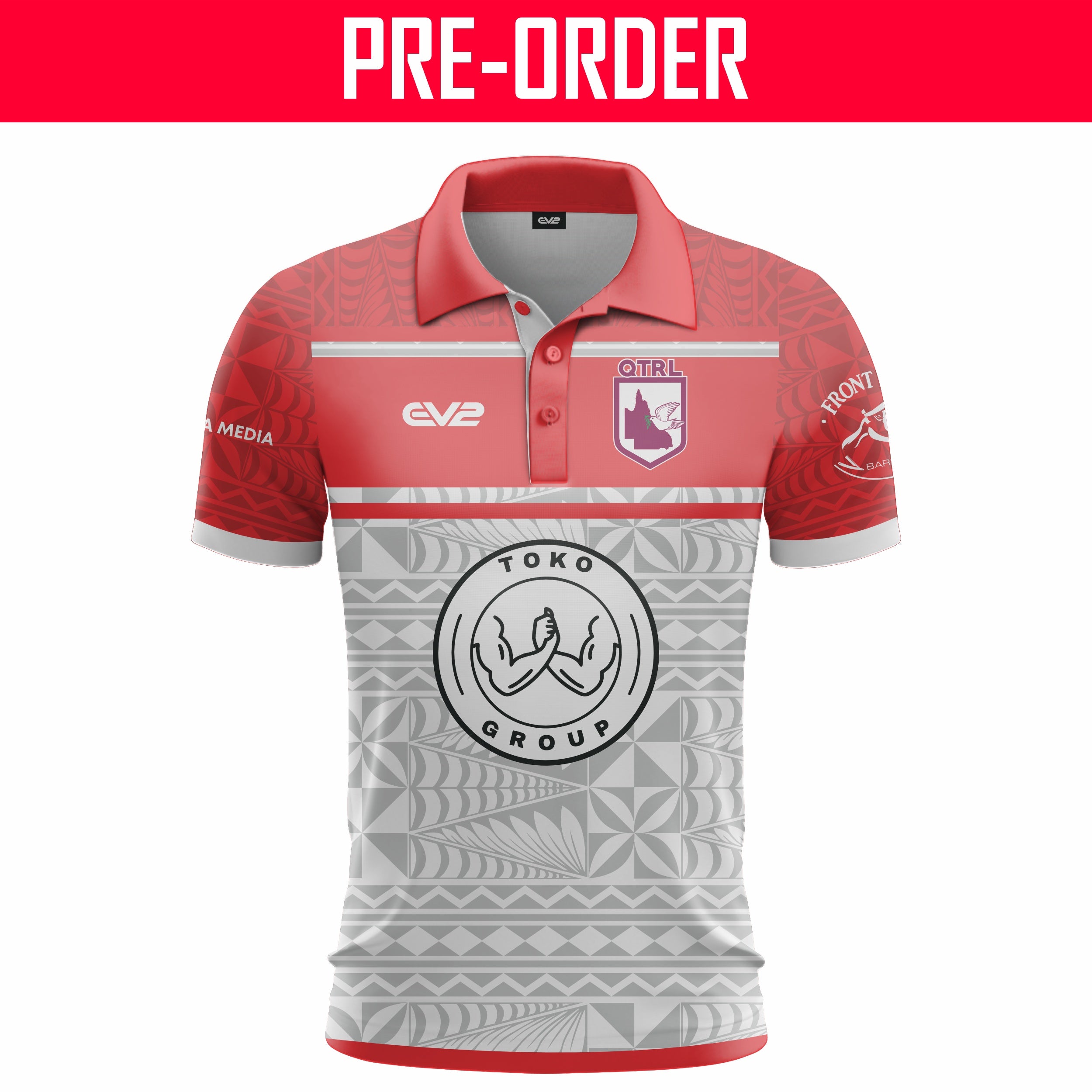 QLD Tonga Rugby League - Club Polo (Supporters)