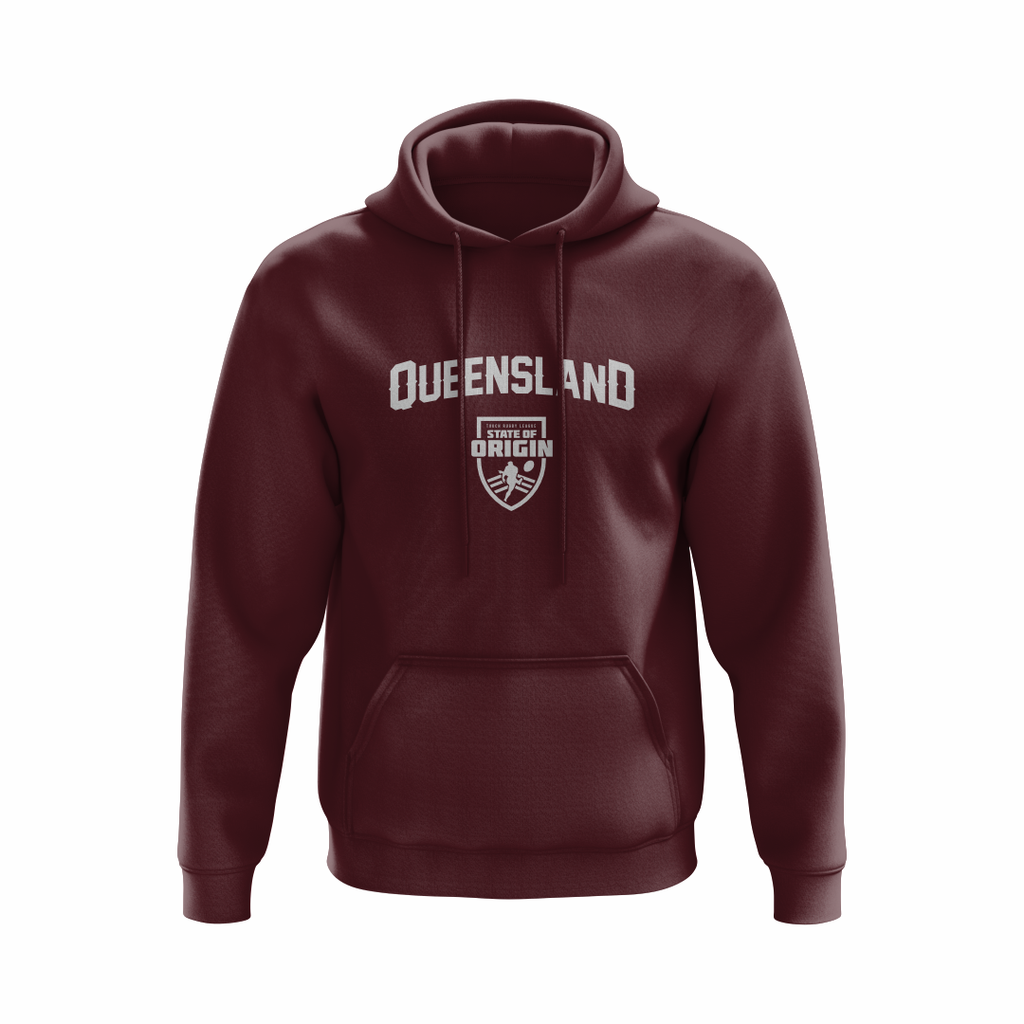 Queensland Hoodie MAROON (TRL SOO)