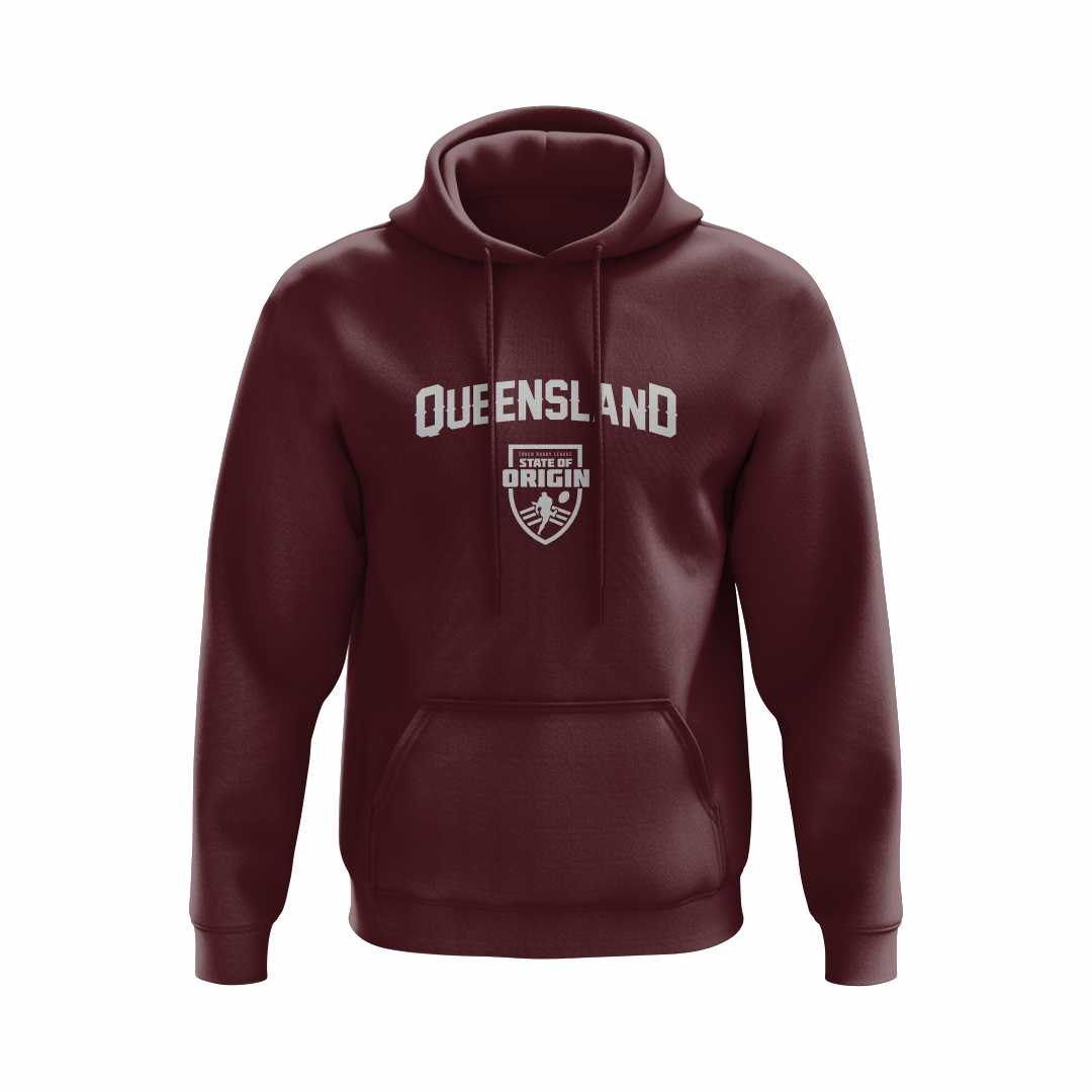 Queensland Hoodie MAROON (TRL SOO)