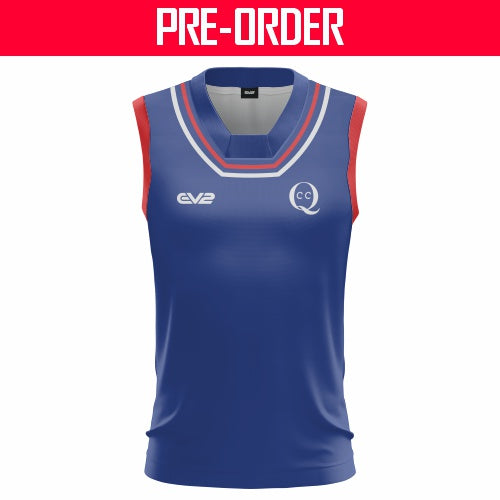 Queenscliff Cricket Club - Cricket Vest (1-DAY & T20)