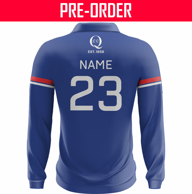 Queenscliff Cricket Club - Club Cricket Shirt L/S (1-DAY & T20)