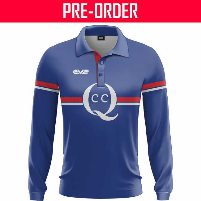 Queenscliff Cricket Club - Club Cricket Shirt L/S (1-DAY & T20)