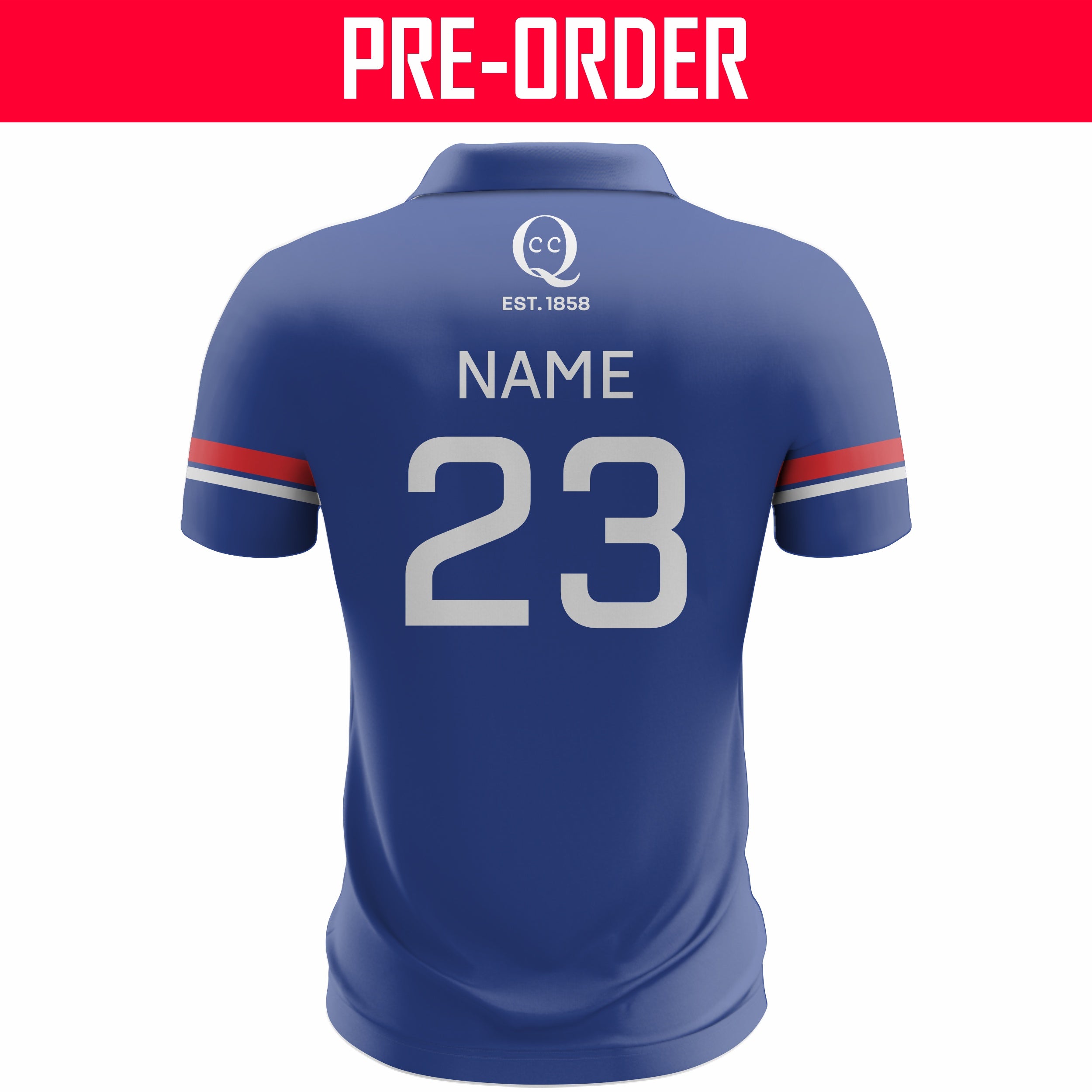 Queenscliff Cricket Club - Club Cricket Shirt S/S (1-DAY & T20)