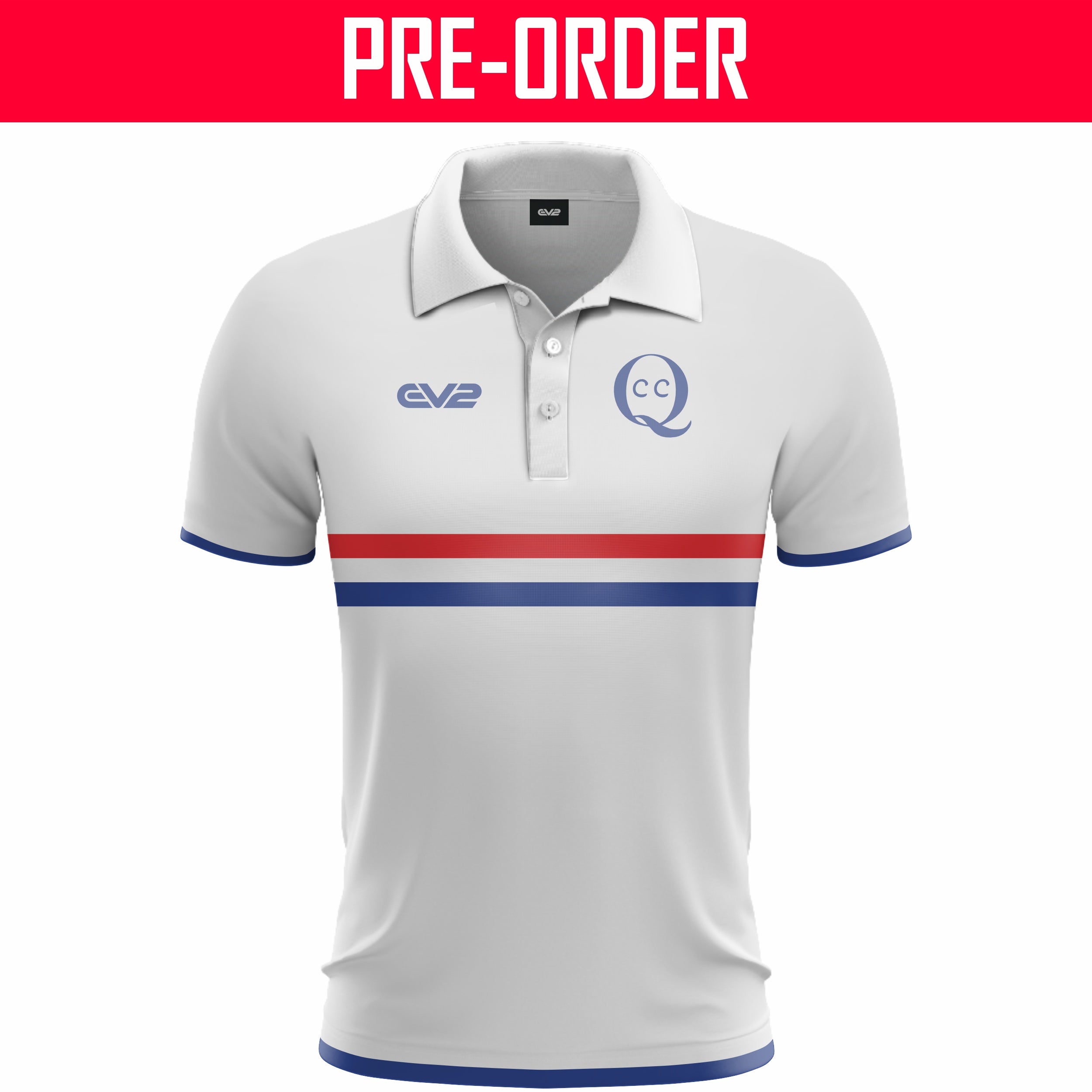 Queenscliff Cricket Club - Club Cricket Shirt S/S (2-DAY)