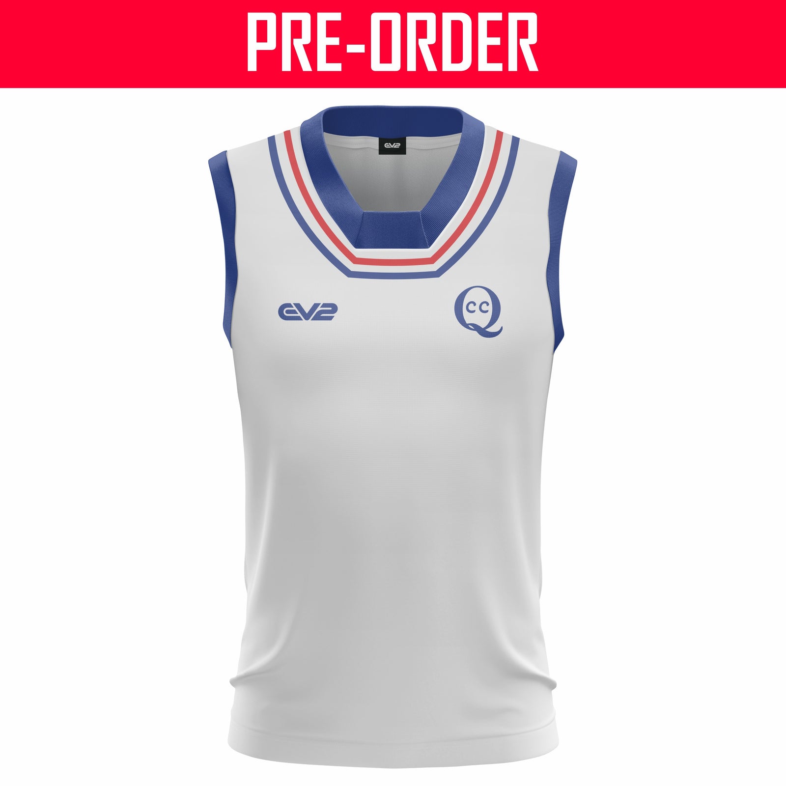 Queenscliff Cricket Club - Cricket Vest (2-DAY)