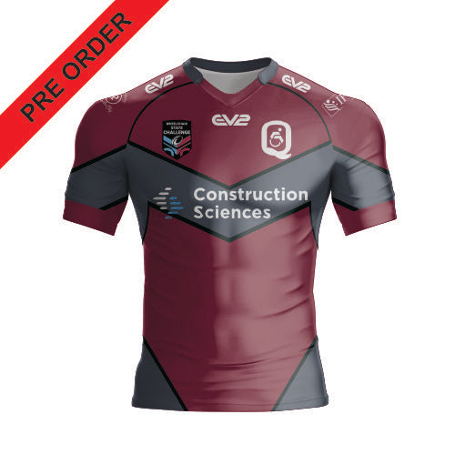 Queensland Wheelchair RL - Pro Rugby League Jersey