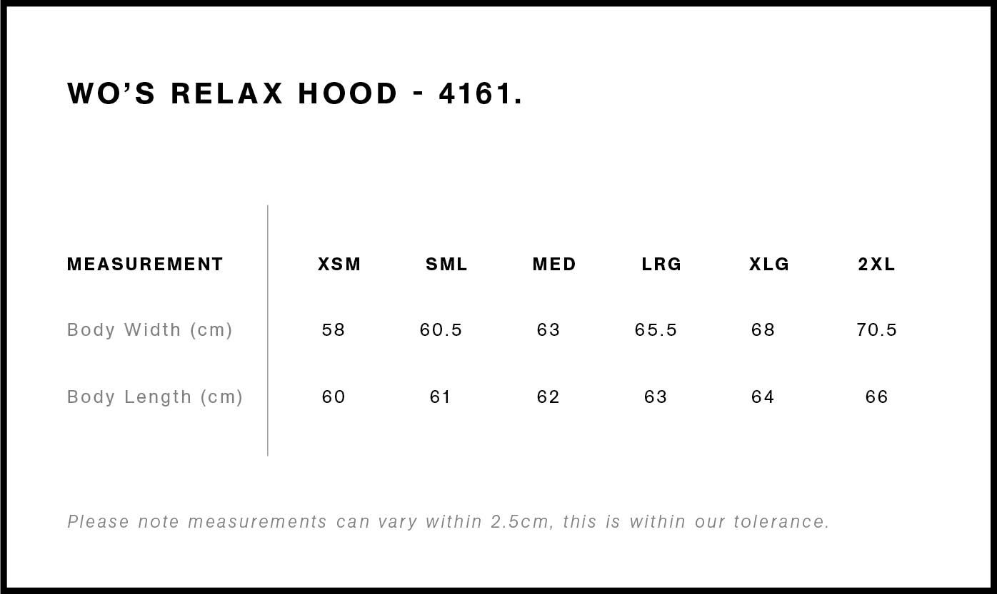 QLD MAORI RUGBY LEAGUE - RELAX HOOD - BLACK