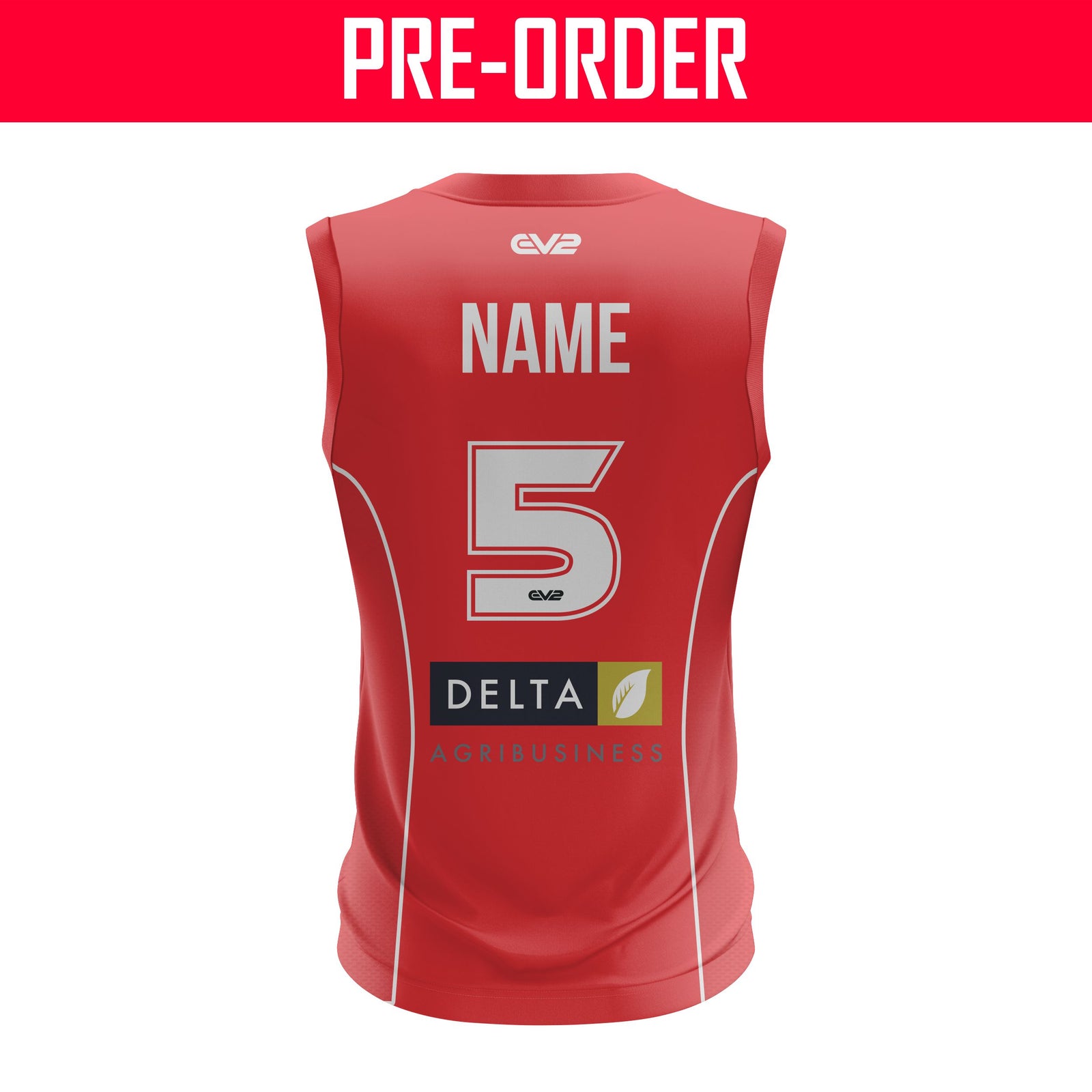 RSL Colts Cricket Club - Cricket Vest - RED