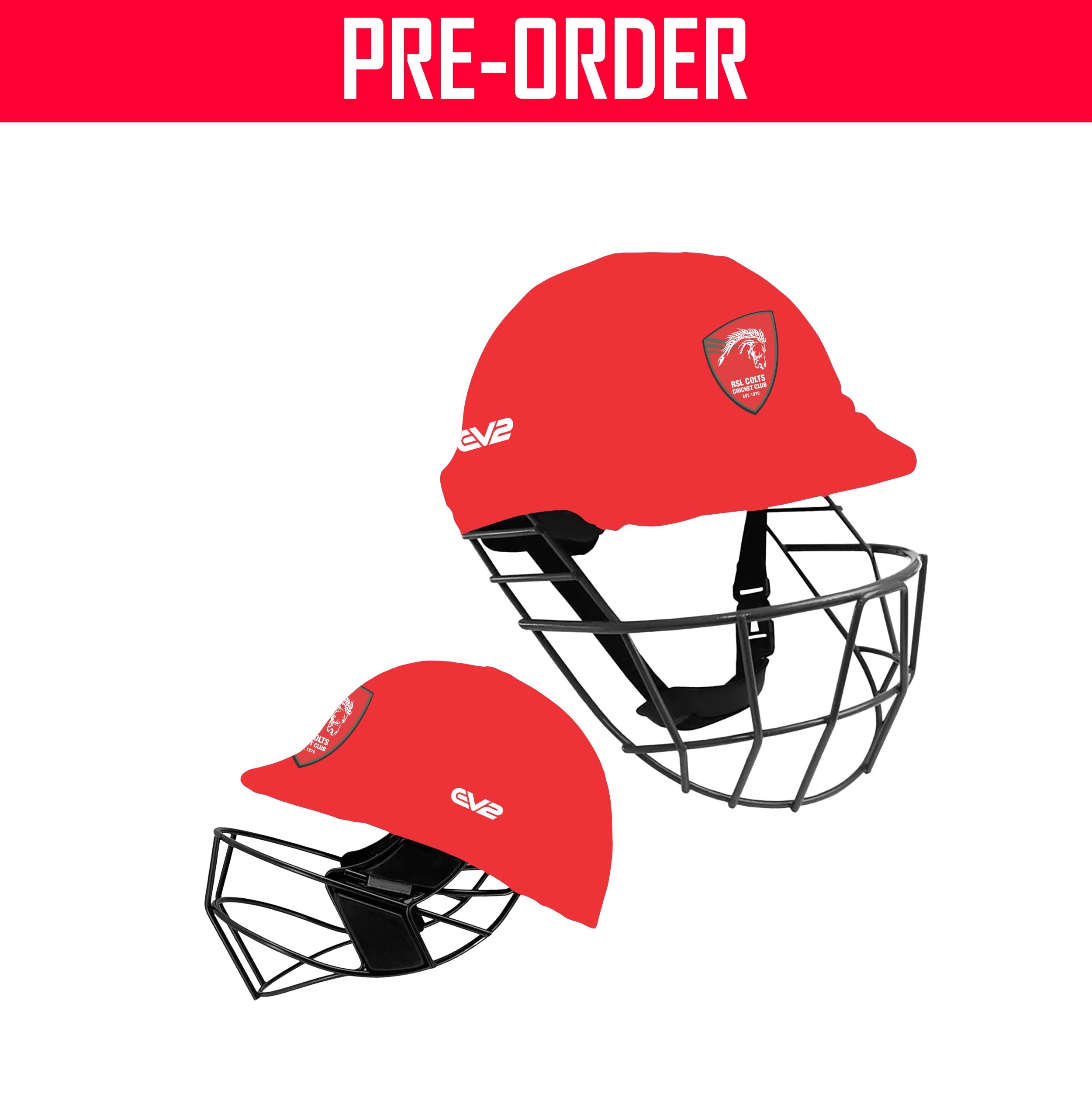 RSL Colts Cricket Club- Cricket Helmet Clad