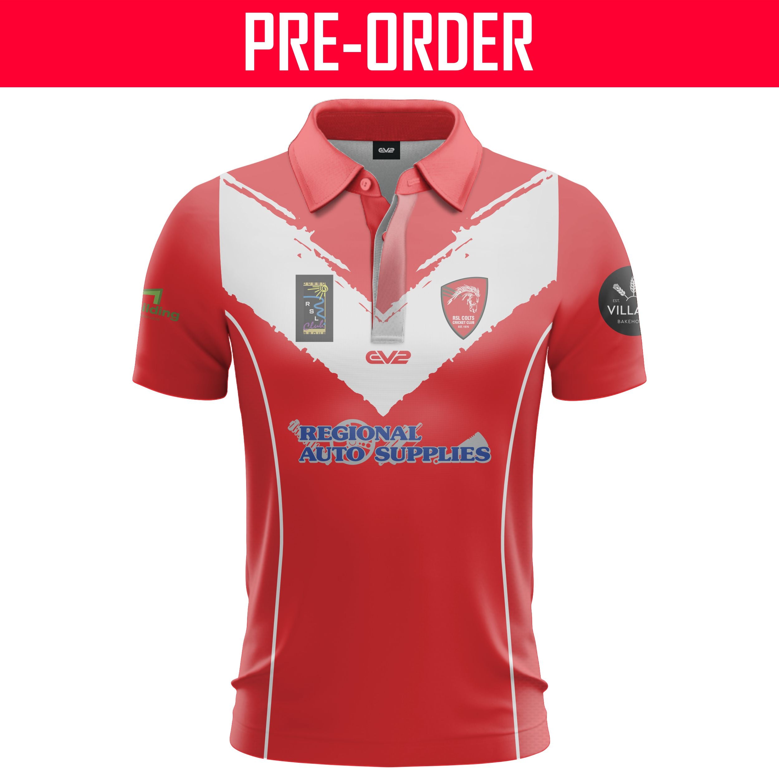 RSL Colts Cricket Club - Champion Cricket Shirt - SHORT SLEEVE