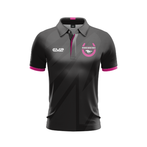 McGuires Racing Stables - Pink Polo