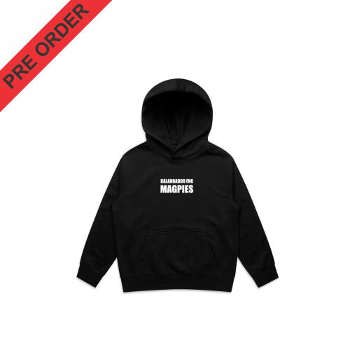 Kalangadoo Magpies  -  Youth Relax Hood - 3037 - Black