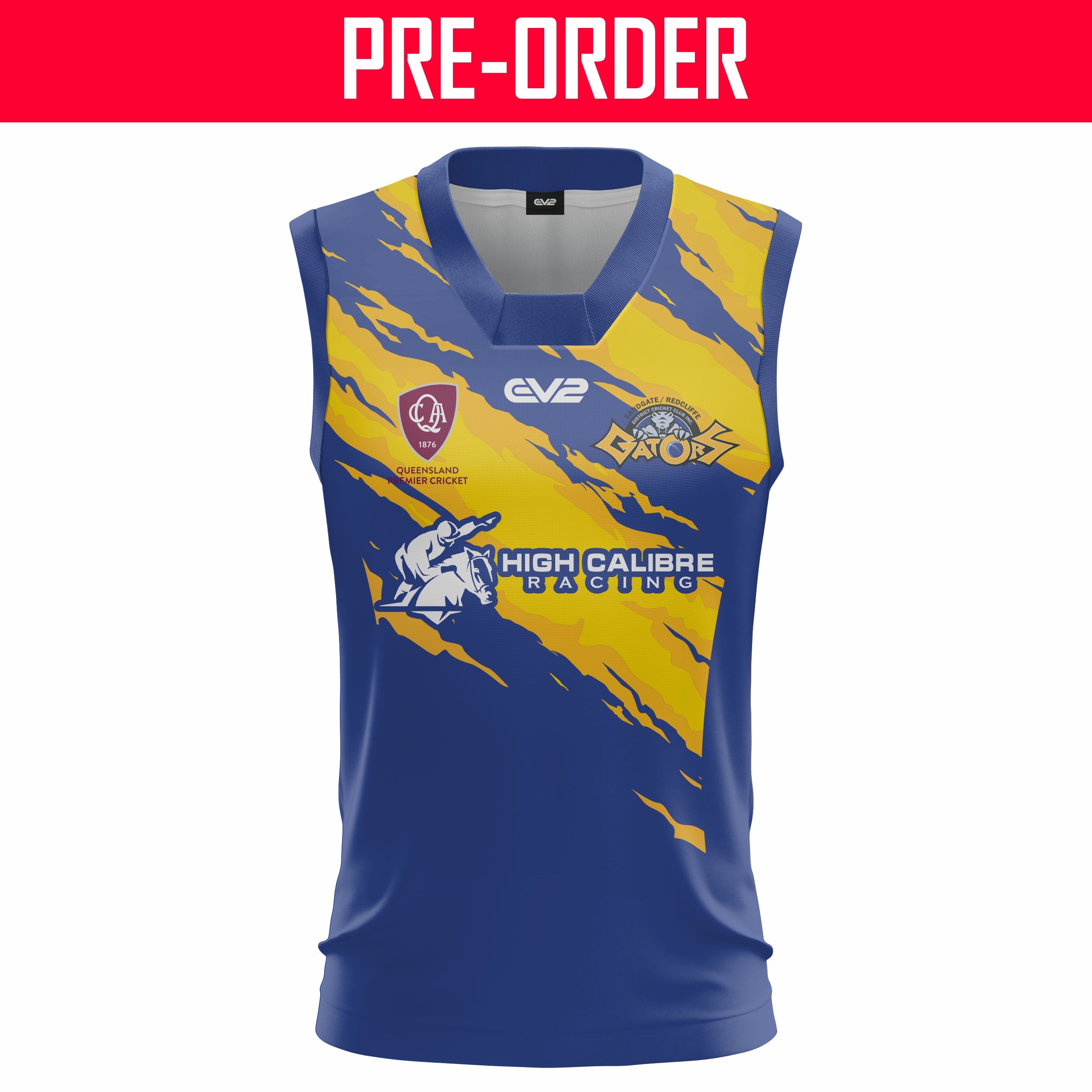Sandgate-Redcliffe District Cricket Club - Cricket Vest - MENS 1-DAY & T20