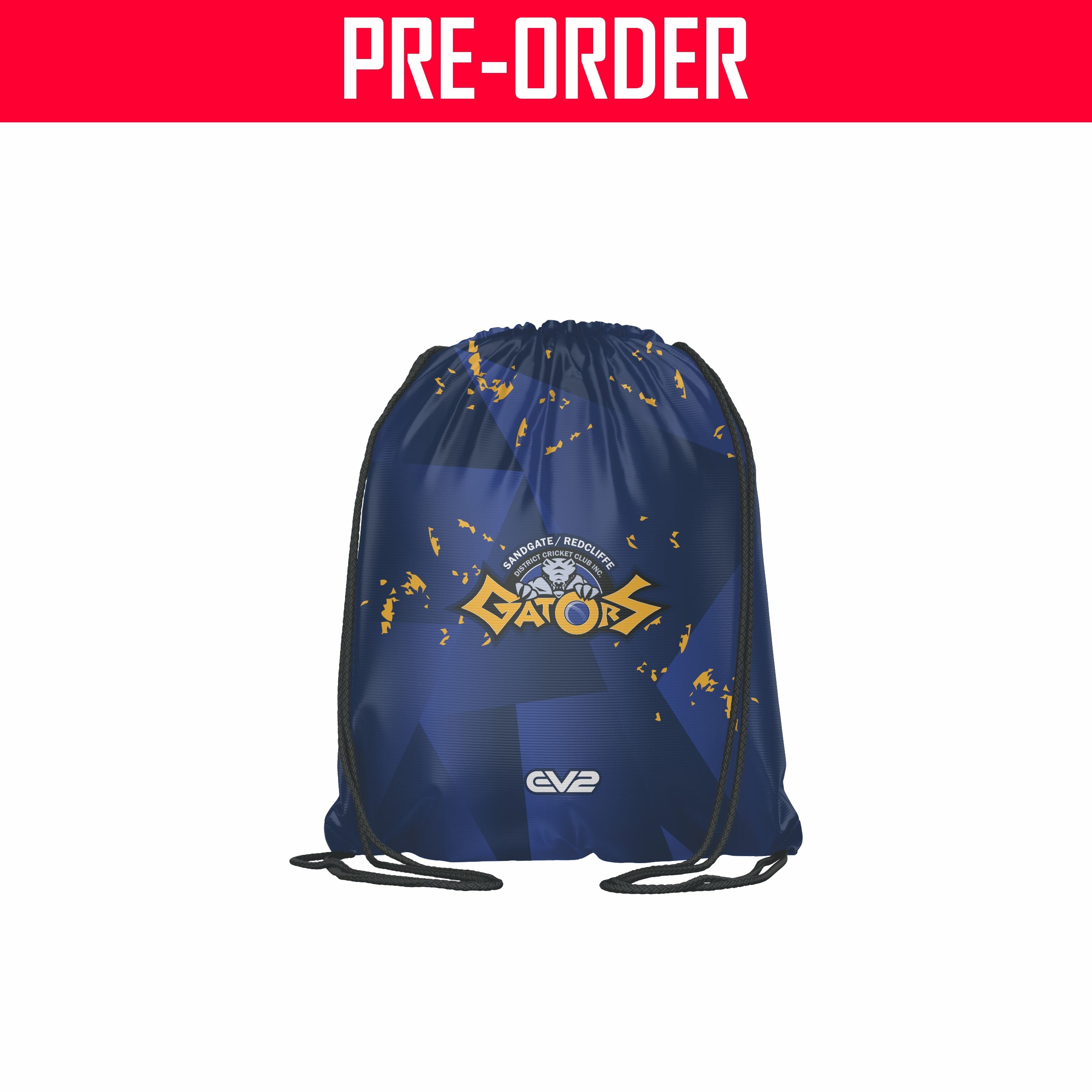 Sandgate-Redcliffe District Cricket Club - Drawstring Bag