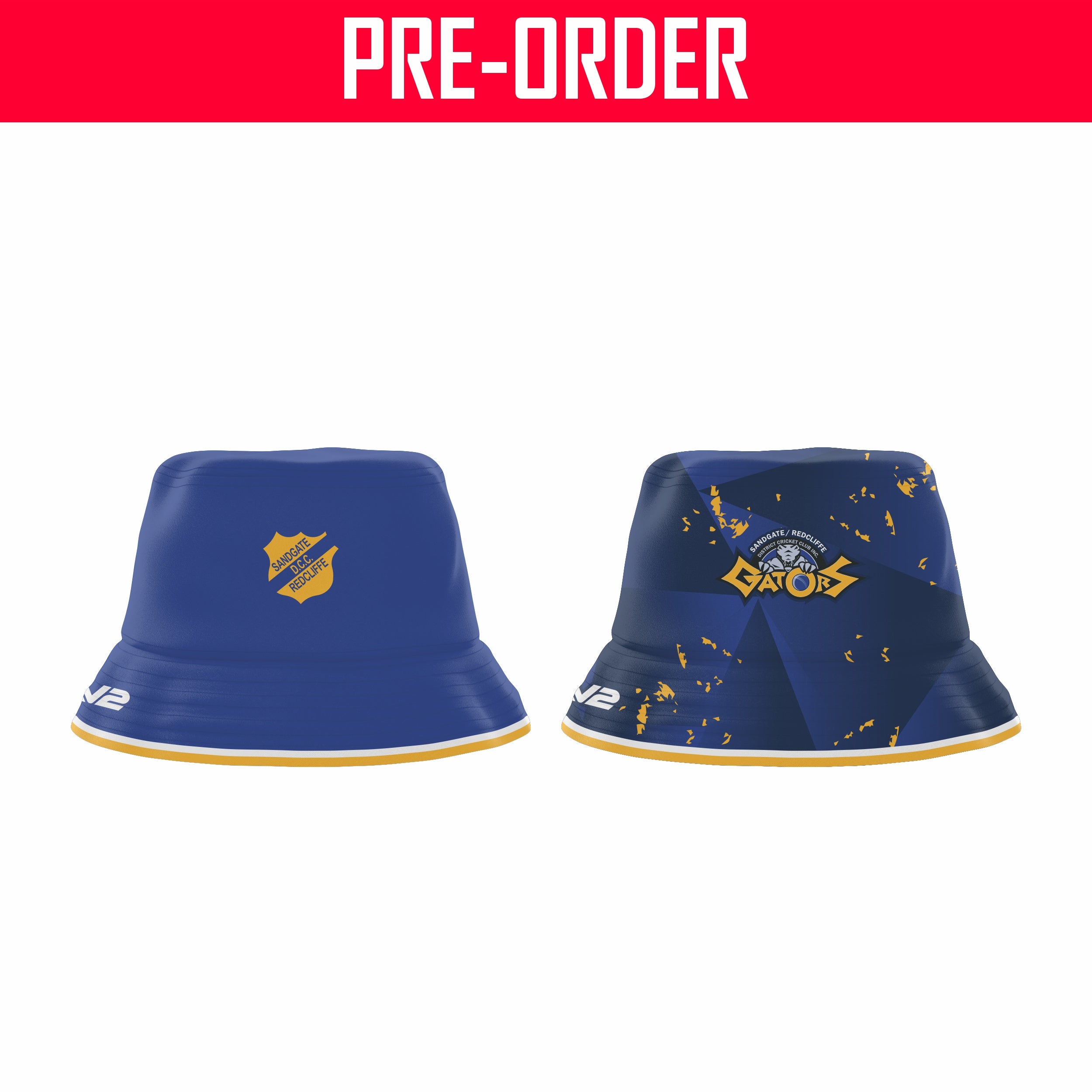 Sandgate-Redcliffe District Cricket Club - Reversible Bucket Hat