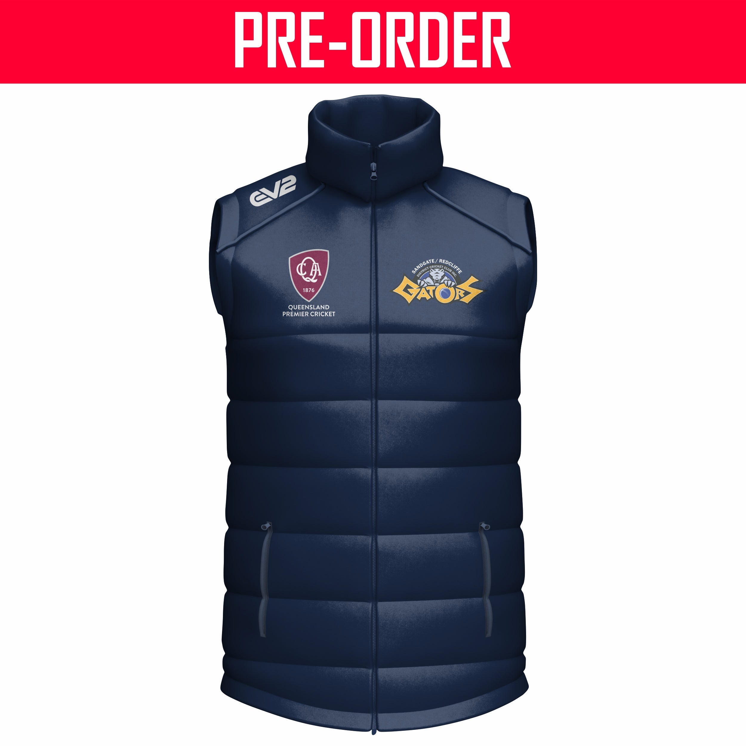 Sandgate-Redcliffe District Cricket Club - Puffer Vest